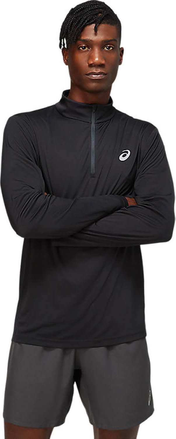 Asics Men’s Core Ls 1/2 Zip Top Performance Black