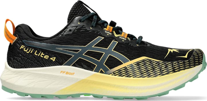 Men's Fuji Lite 4 Black/Magnetic Blue Asics