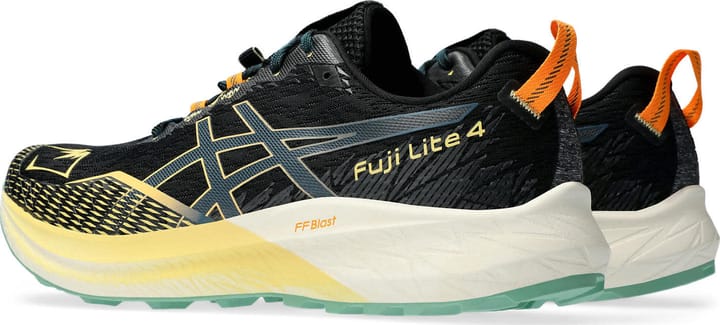 Asics Men's Fuji Lite 4 Black/Magnetic Blue Asics Asics Men's Fuji Lite 4 Black/Magnetic Blue Asics