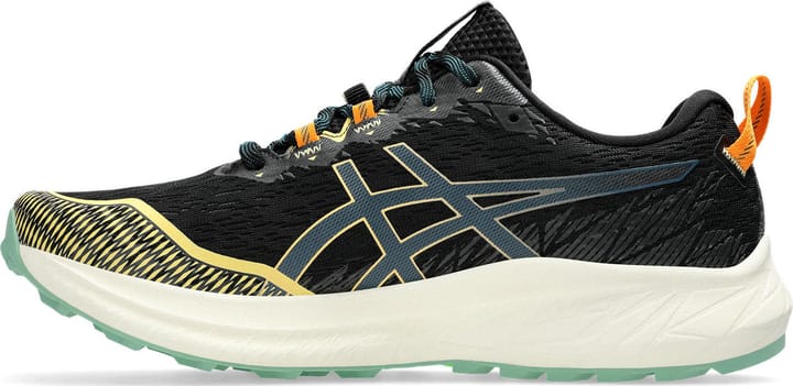 Asics Men's Fuji Lite 4 Black/Magnetic Blue Asics Asics Men's Fuji Lite 4 Black/Magnetic Blue Asics
