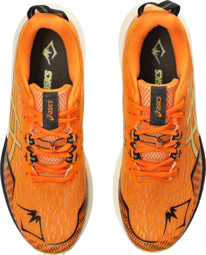 Asics Men's Fuji Lite 4 Bright Orange/Neon Lime Asics Asics Men's Fuji Lite 4 Bright Orange/Neon Lime Asics