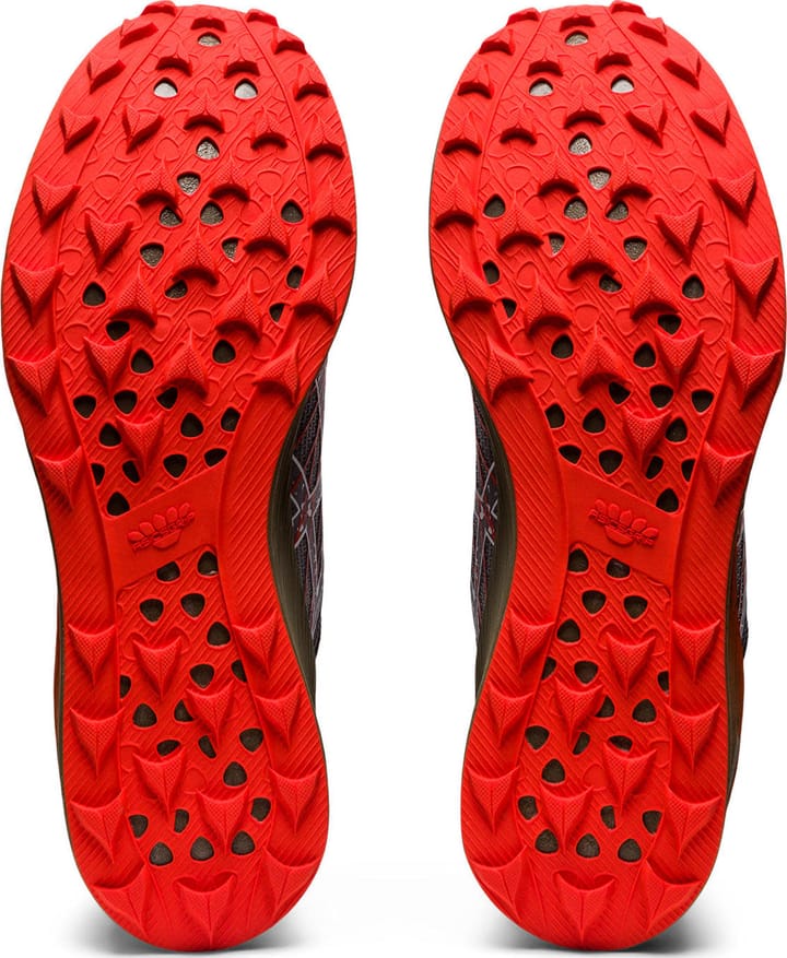 Asics Men's FujiSpeed Black/Cherry Tomato Asics Asics Men's FujiSpeed Black/Cherry Tomato Asics