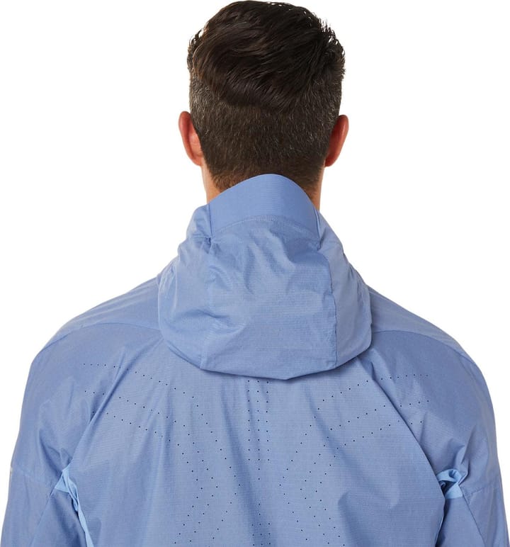 Asics Men's Fujitrail Jacket Blue Harmony Asics Asics Men's Fujitrail Jacket Blue Harmony Asics