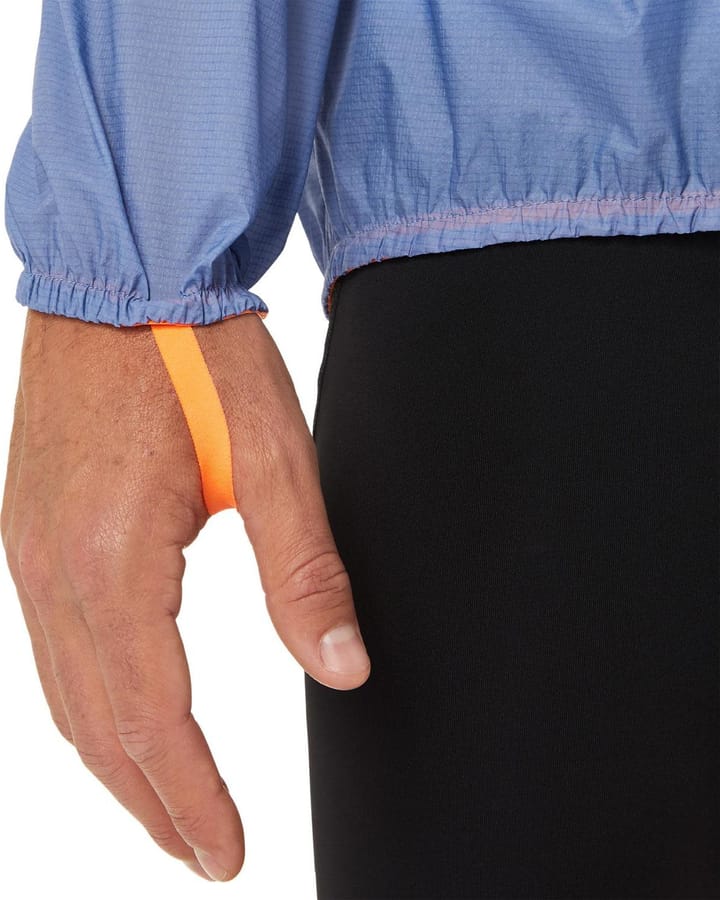 Asics Men's Fujitrail Jacket Blue Harmony Asics Asics Men's Fujitrail Jacket Blue Harmony Asics