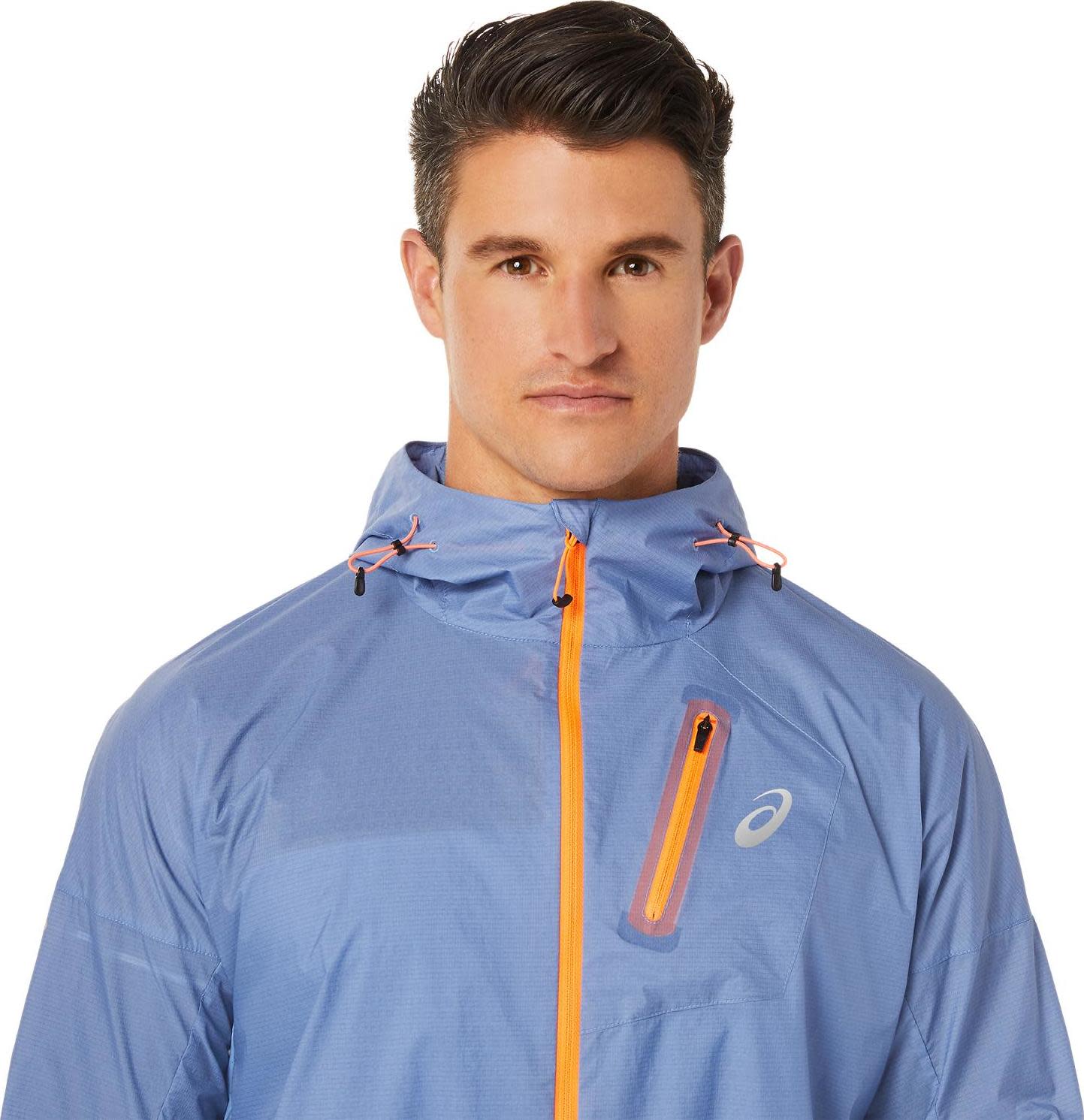 asics orange jacket
