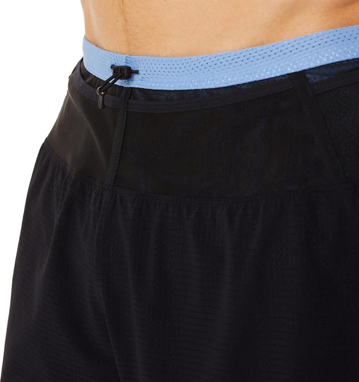 Asics Men's Fujitrail Short Performance Black/Blue Harmony Asics Asics Men's Fujitrail Short Performance Black/Blue Harmony Asics