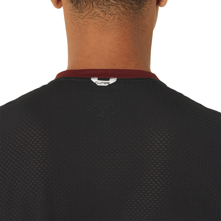 Men's Fujitrail Short Sleeve Top Antique Red/Performance Black Asics