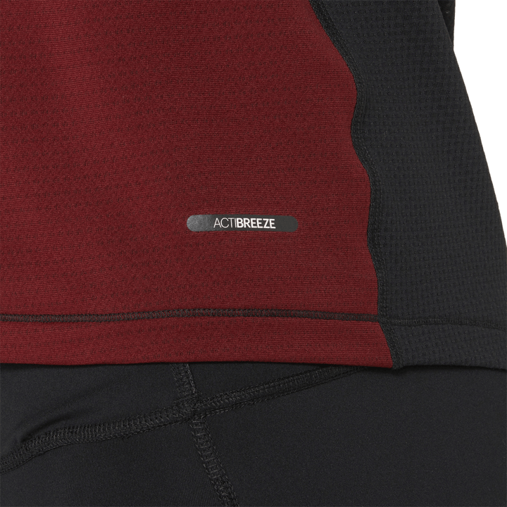 Asics Men's Fujitrail Short Sleeve Top Antique Red/Performance Black Asics