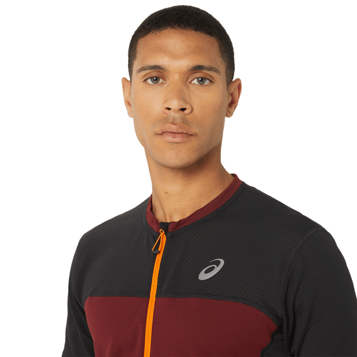 Asics Men's Fujitrail Short Sleeve Top Antique Red/Performance Black Asics