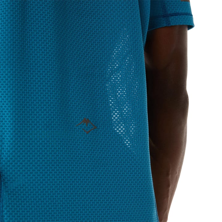 Asics Men's Fujitrail Short Sleeve Top Ink Teal/Light Sage Asics