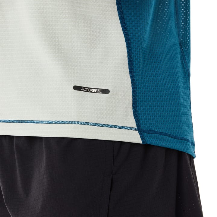 Asics Men's Fujitrail Short Sleeve Top Ink Teal/Light Sage Asics