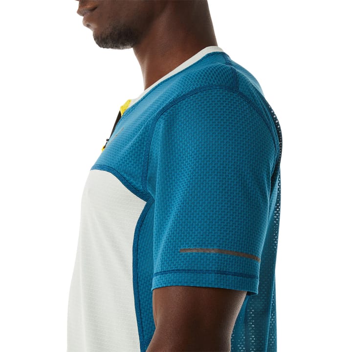 Asics Men's Fujitrail Short Sleeve Top Ink Teal/Light Sage Asics
