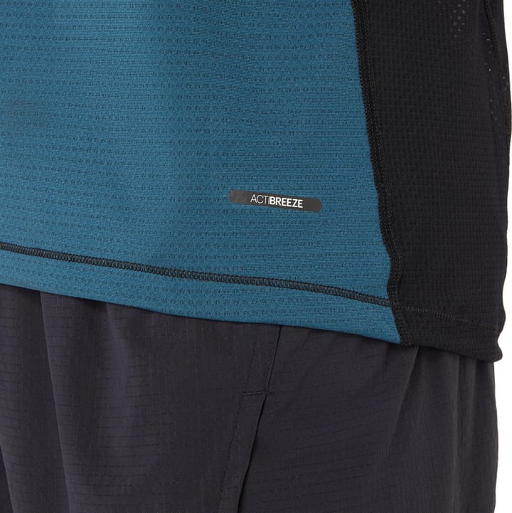 Men's Fujitrail Short Sleeve Top Magnetic Blue/Performance Black Asics