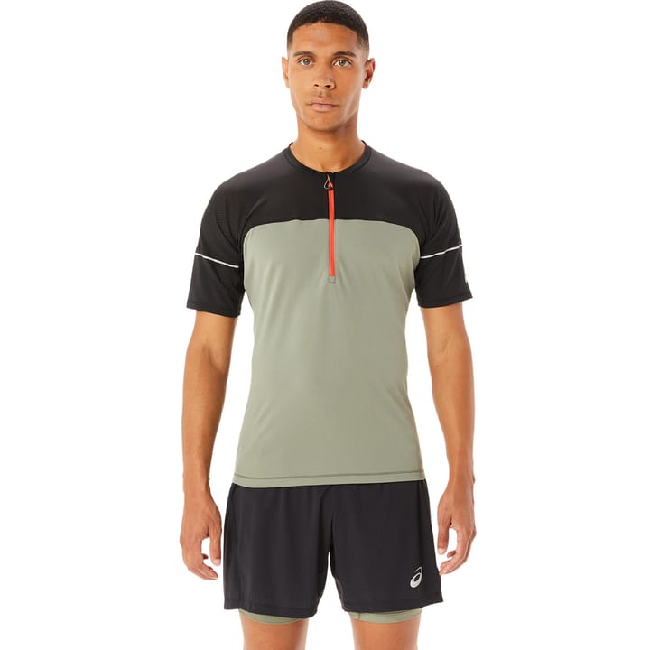 Asics Men's Fujitrail Top Lichen Green/Performance Black Asics