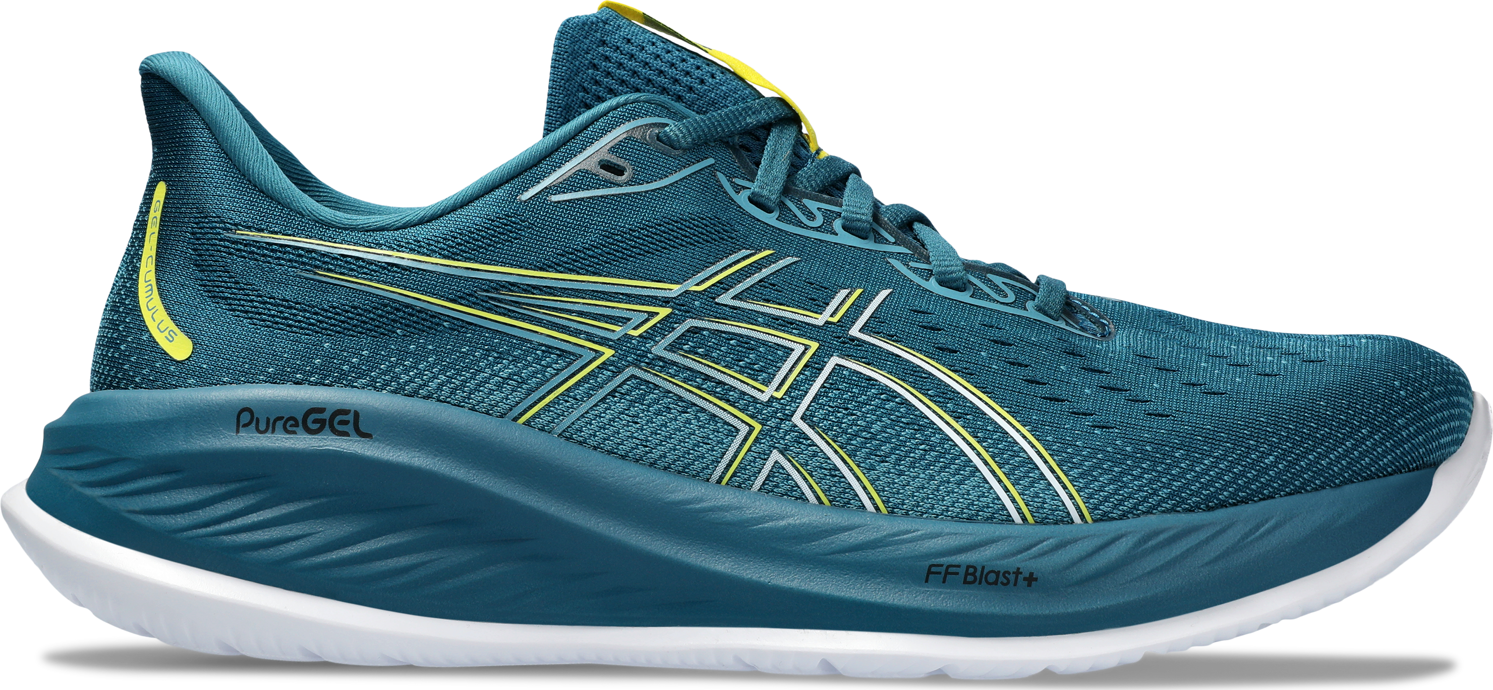 Asics Asics Men's Gel-Cumulus 26 Evening Teal/Bright Yellow 44, Evening Teal/Bright Yellow