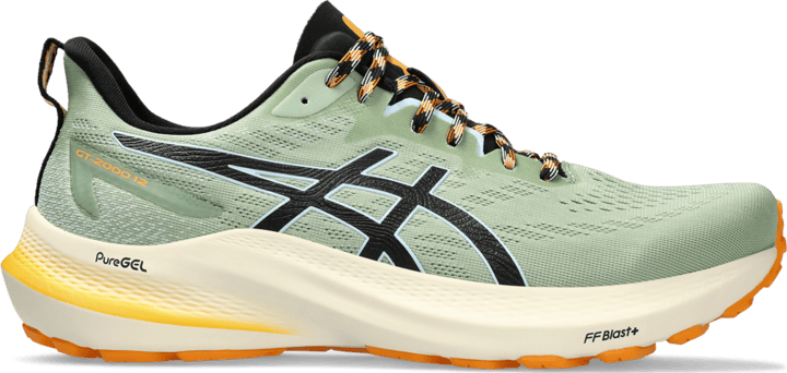 Asics Men's GT-2000 12 TR Nature Bathing/Fellow Yellow Asics Asics Men's GT-2000 12 TR Nature Bathing/Fellow Yellow Asics