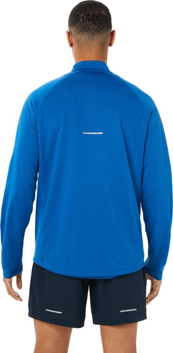 Asics Men's Icon LS 1/2 Zip Lake Drive/Performance Black Asics