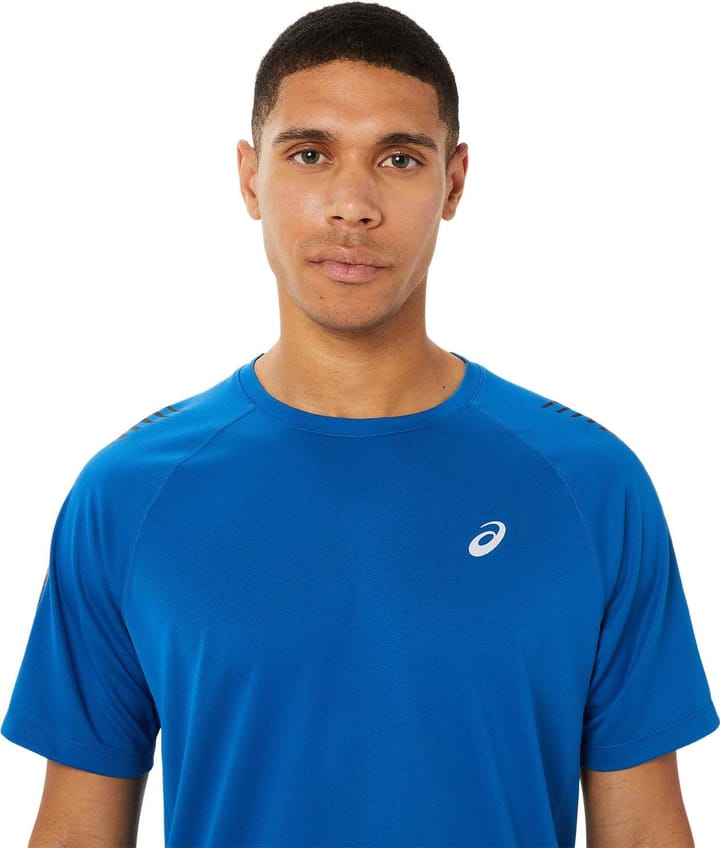 Asics Men's Icon Short Sleeve Top Lake Drive/Performance Black Asics Asics Men's Icon Short Sleeve Top Lake Drive/Performance Black Asics