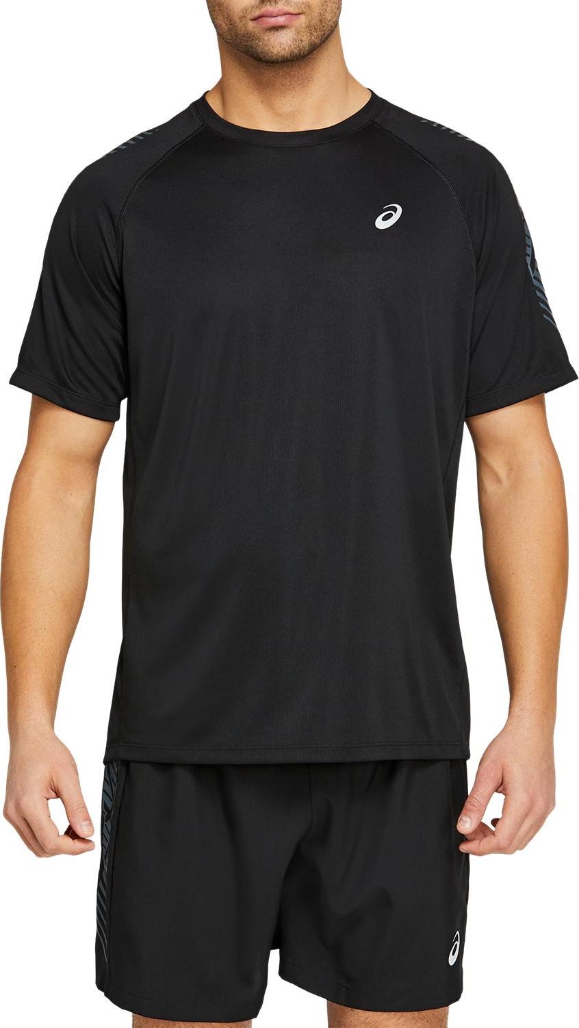 Men's Icon Short Sleeve Top Performance Black/Carrier Grey