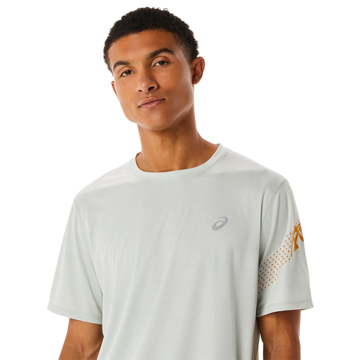 Men's Icon Short Sleeve Top Light Sage/Sandstorm Asics