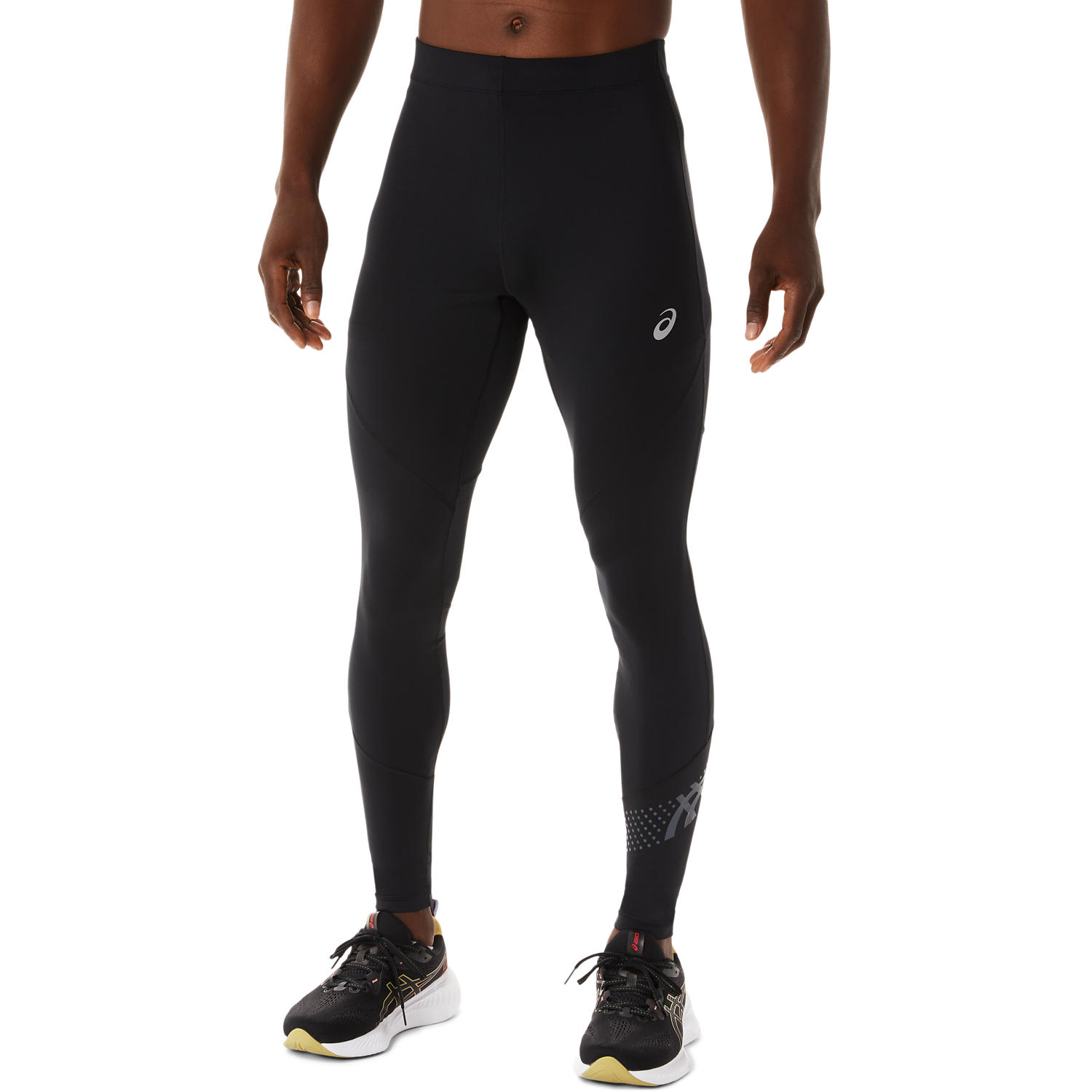 Asics Mens Silver Tights Sn34 (Perf Black) - Sports Direct