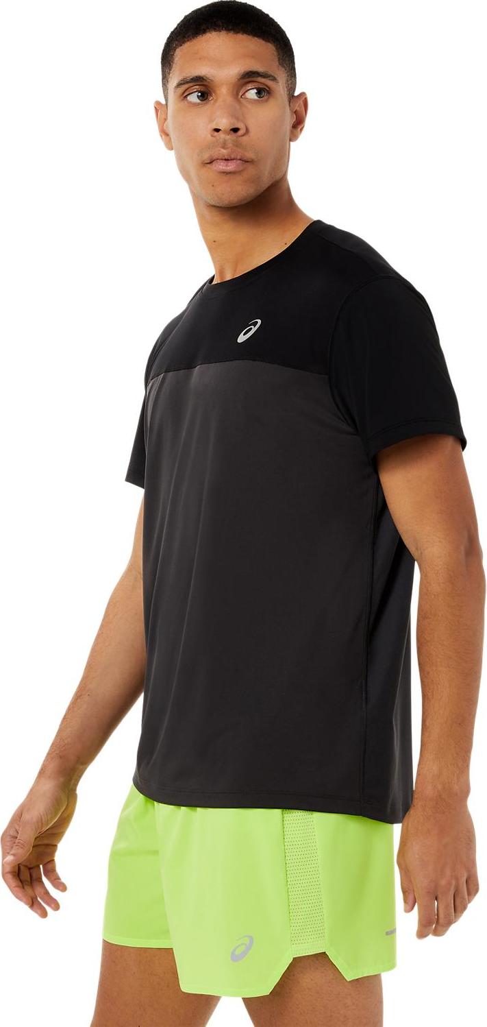 Asics Men's Race SS Top Performance Black/Graphite Grey Asics Asics Men's Race SS Top Performance Black/Graphite Grey Asics