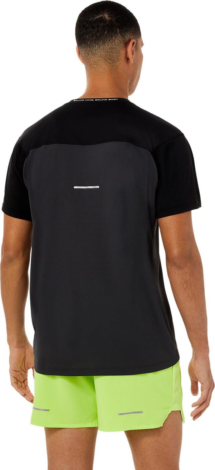 Asics Men's Race SS Top Performance Black/Graphite Grey Asics Asics Men's Race SS Top Performance Black/Graphite Grey Asics