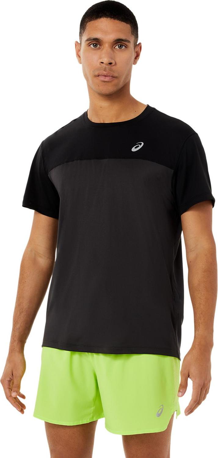 Asics Men's Race SS Top Performance Black/Graphite Grey Asics Asics Men's Race SS Top Performance Black/Graphite Grey Asics
