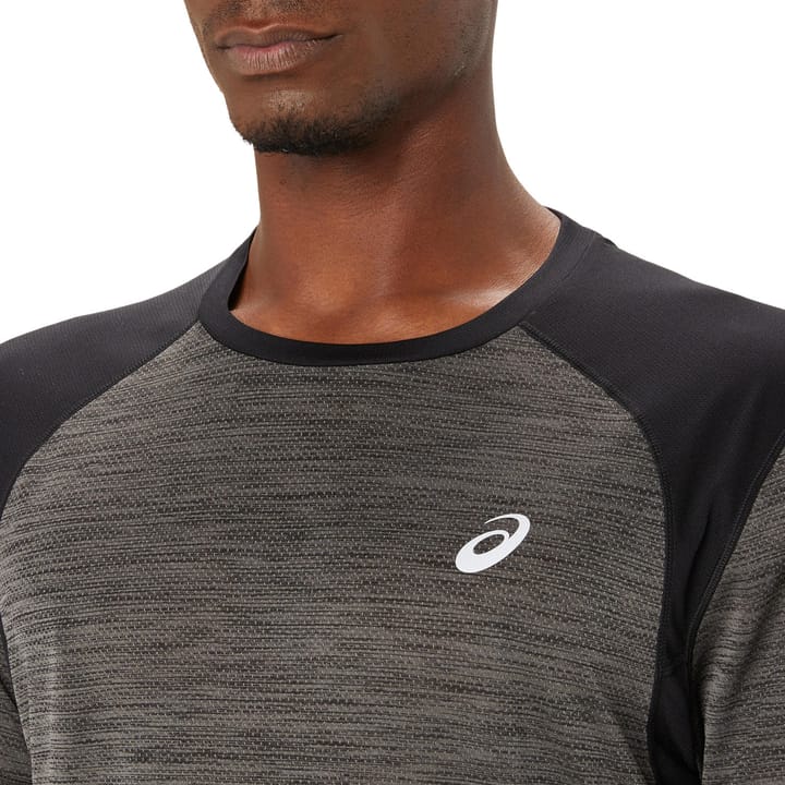 Asics Men's Road Short Sleeve Top Performance Black Asics