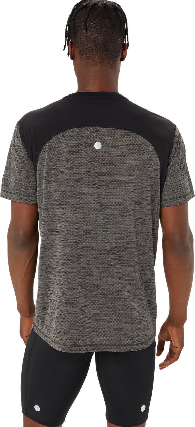 Asics Men's Road Short Sleeve Top Performance Black Asics
