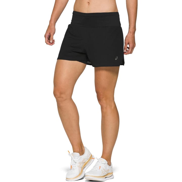 Asics Women's Ventilate 2-n-1 3.5in Shorts Performance Black Asics
