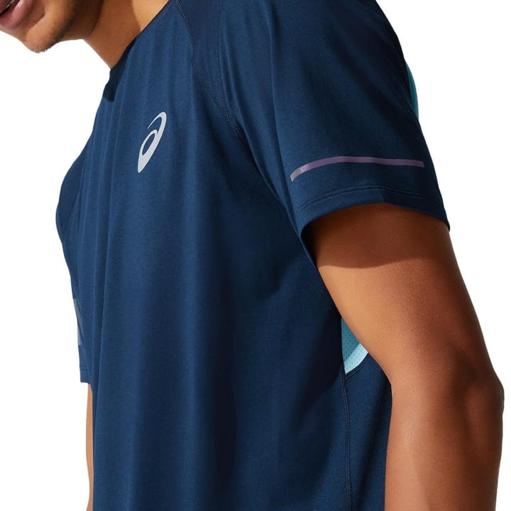 Asics Men's Visibility SS Top French Blue/Smoke Blue Asics Asics Men's Visibility SS Top French Blue/Smoke Blue Asics