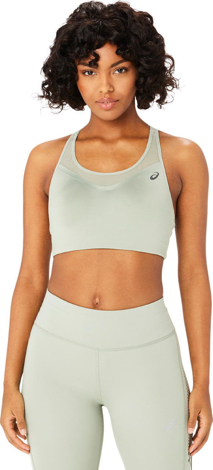 Asics Women's Accelerate Bra Olive Grey Asics