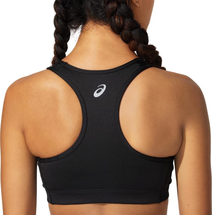 Asics Women's Core Asics Logo Bra Performance Black/Performance Black Asics