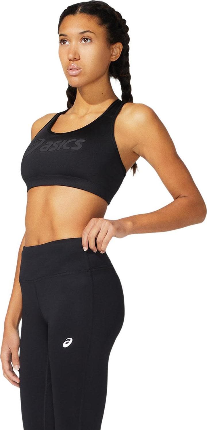 Asics Women's Core Asics Logo Bra Performance Black/Performance Black Asics