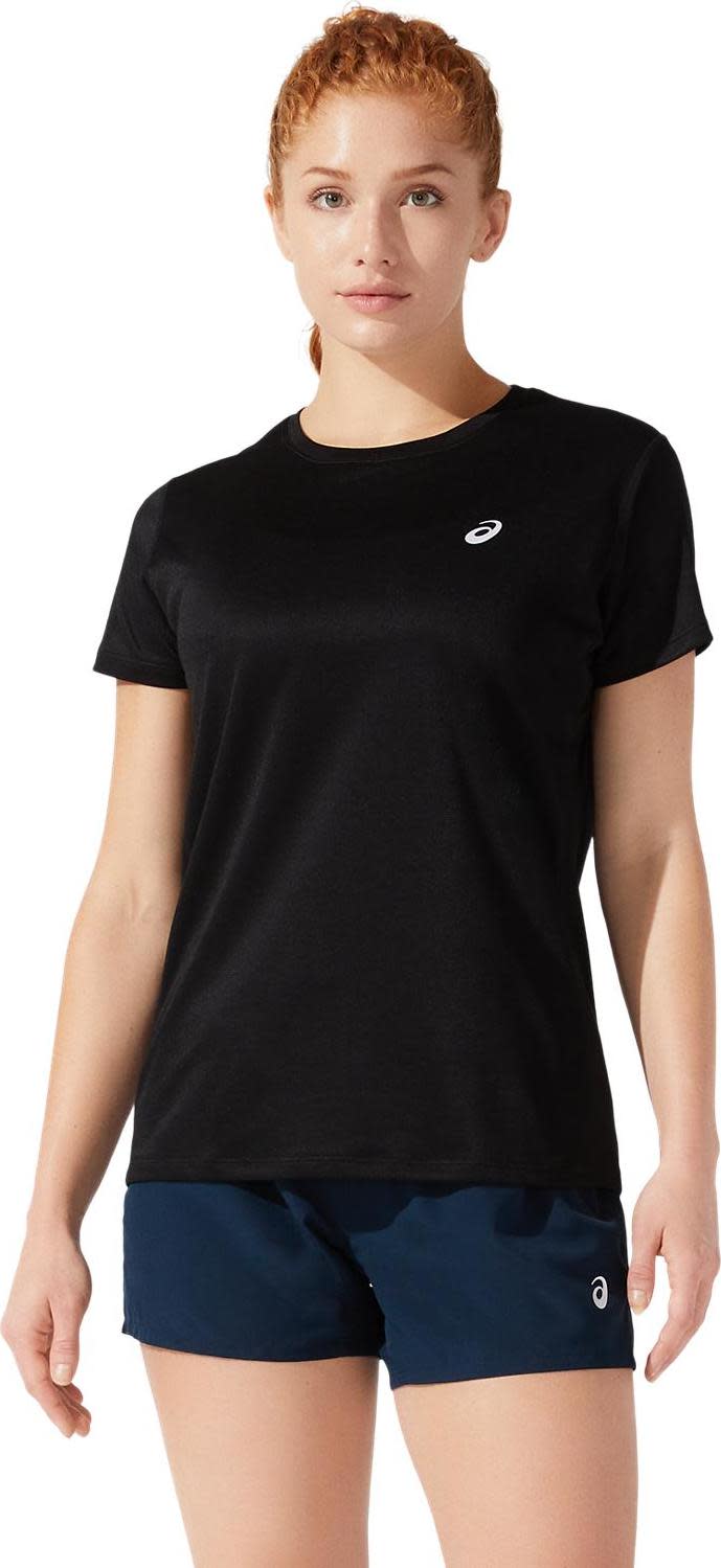 Asics Women's Core Short Sleeve Top Performance Black Asics