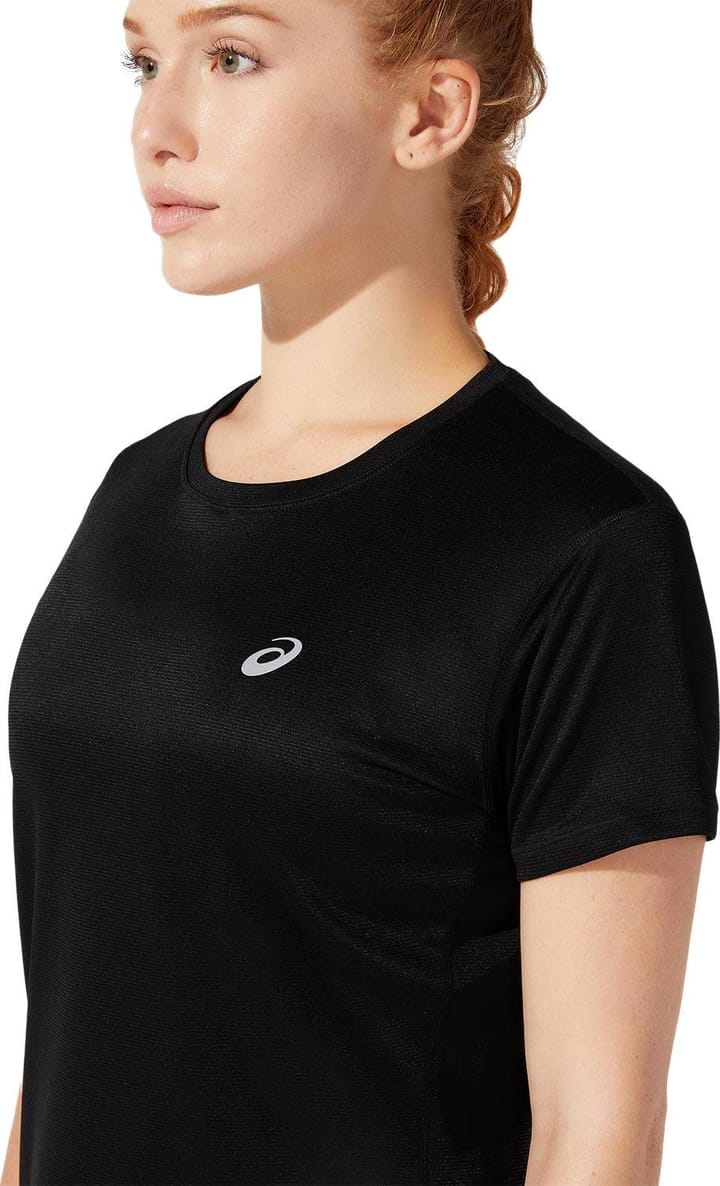 Asics Women's Core Short Sleeve Top Performance Black Asics