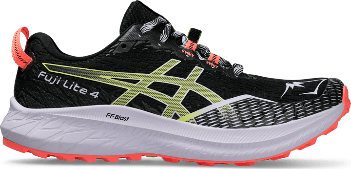 Asics Women's Fuji Lite 4 Black/Cacti Asics Asics Women's Fuji Lite 4 Black/Cacti Asics