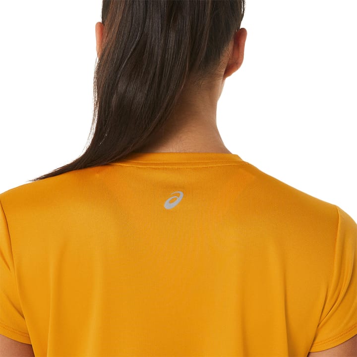 Women's Fujitrail Logo Short Sleeve Top SANDSTORM Asics