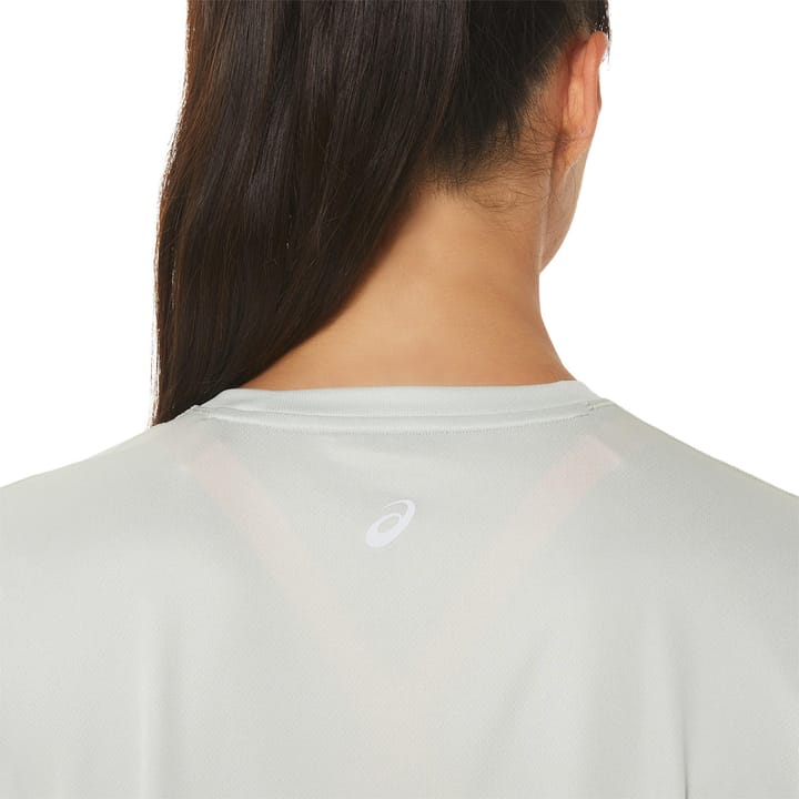 Women's Fujitrail Logo Short Sleeve Top Light Sage Asics