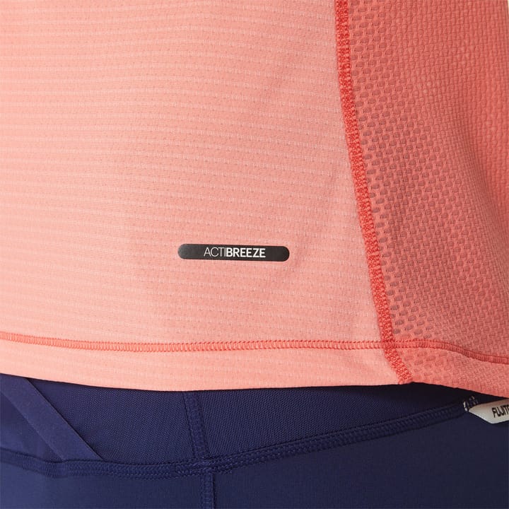 Women's Fujitrail Short Sleeve Top Papaya/Guava Asics