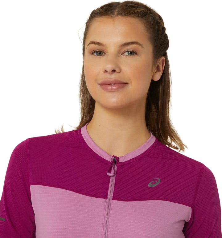 Women's Fujitrail Short Sleeve Top Soft Berry/Blackberry Asics