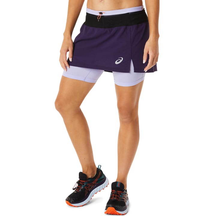 Asics Women's Fujitrail Skort Night Shade/Vapor Asics
