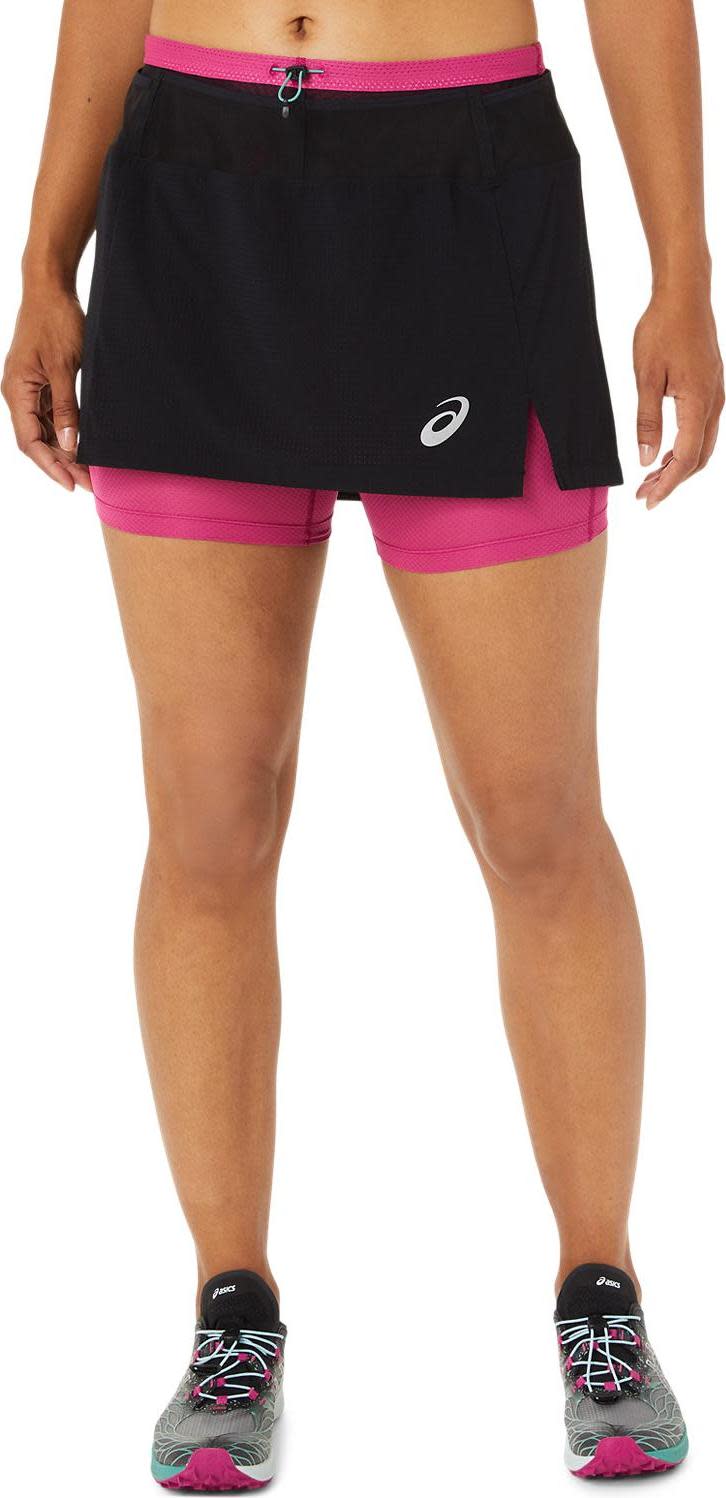 Women's Fujitrail Skort PERFORMANCE BLACK/FUCHSIA RED