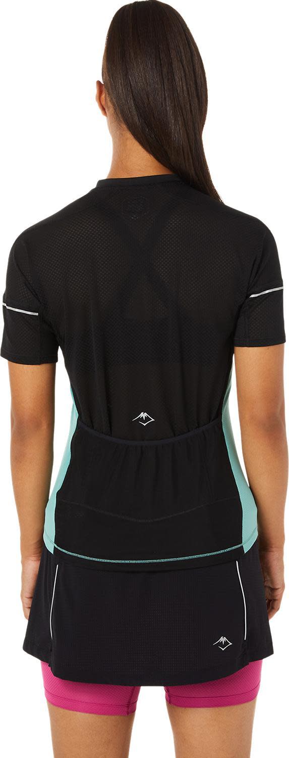 Asics Women's Fujitrail Top Sage/Performance Black Asics