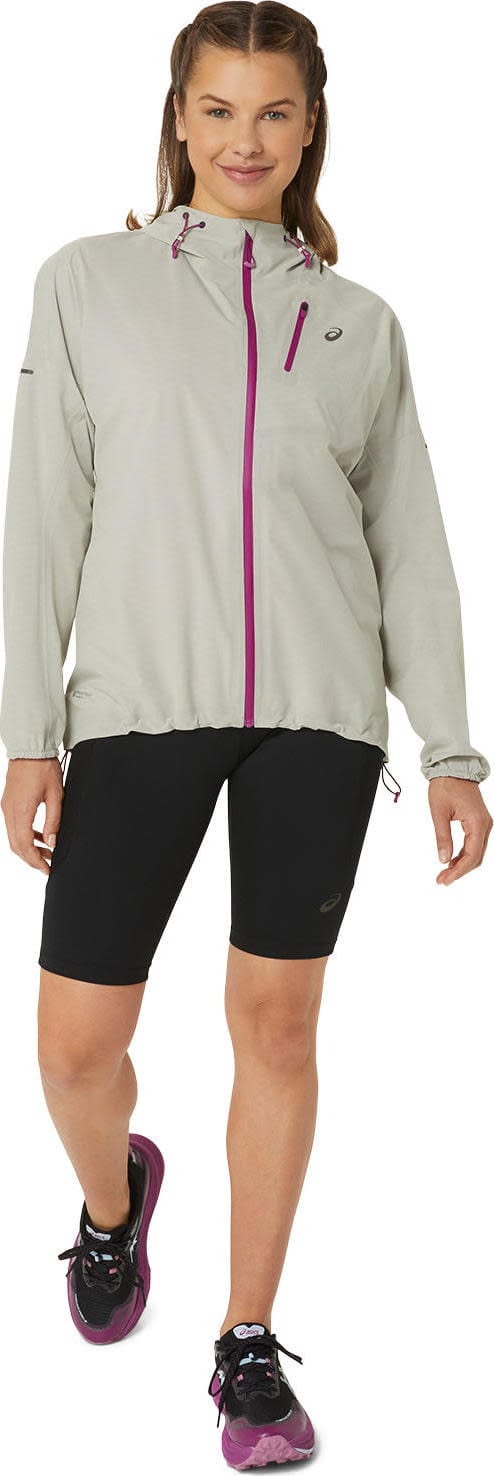 Women's Fujitrail Waterproof Jacket Birch Asics