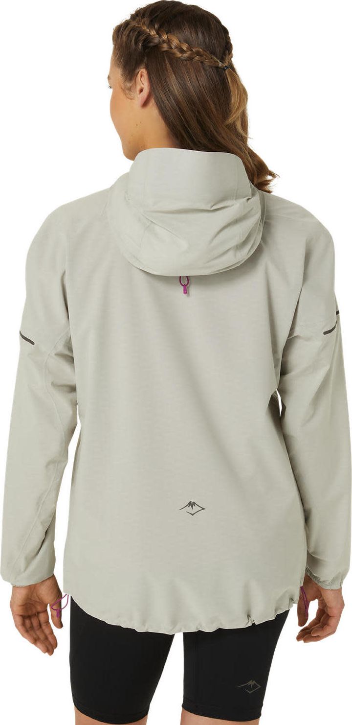 Women's Fujitrail Waterproof Jacket Birch Asics