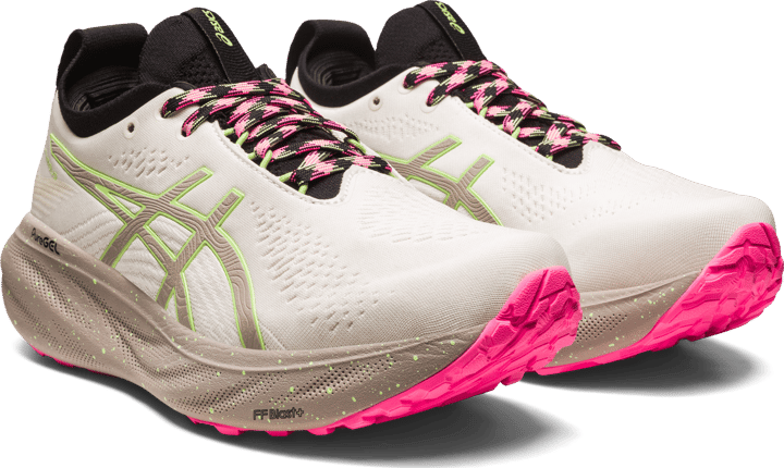 Asics Women's Gel-Nimbus 25 TR Nature Bathing/Lime Green Asics Asics Women's Gel-Nimbus 25 TR Nature Bathing/Lime Green Asics