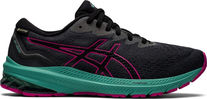 Asics Women's GT-1000 11 Gore-Tex BLACK/FUCHSIA RED Asics