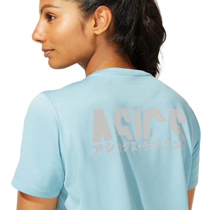 Asics Women's Katakana SS Top Smoke Blue Asics
